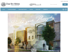 Tablet Screenshot of ibnabbas.org.au